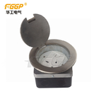 Normal / Soft Round Stainless Steel Pop Up Electrical Floor Box Power Socket